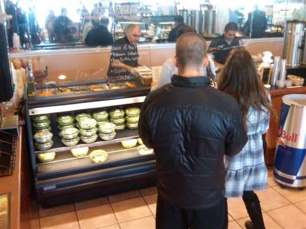 Chopped salad bar