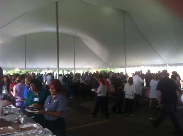 Northshore Manhasset Hospital BBQ 4000 guest
