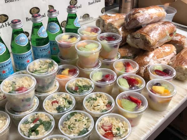 Fancy box lunches