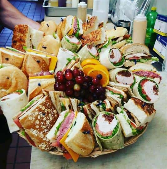 An Assortment Of Fancy Sandwiches