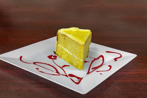 Soft, zesty lemon cake with a fresh citrus flavor