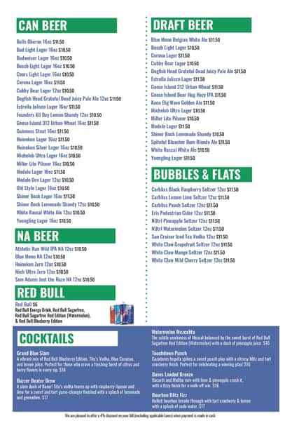 Food Menu