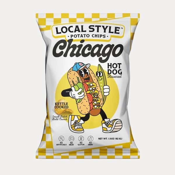 Local Style Chicago Dog Potato Chips