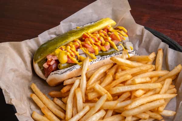 Chicago Style Veggie Dog
