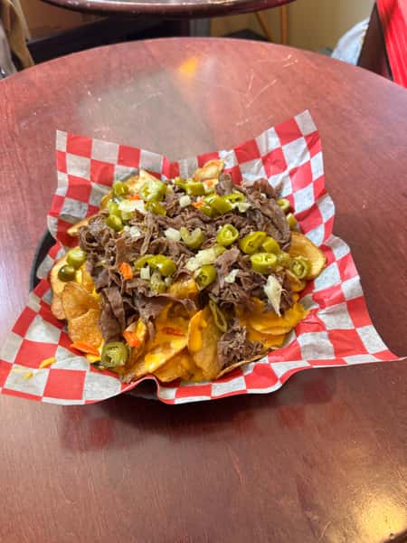 Italian Beef Potato Nachos
