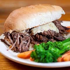 philly cheesesteak with vegetables