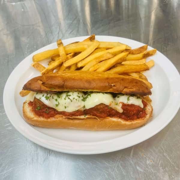 Baked Meatball Sub