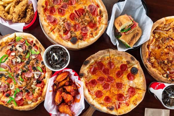 pizza & spread