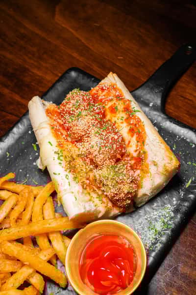 The Pour Meatball Sub