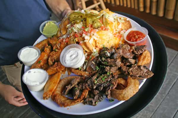 food with dip