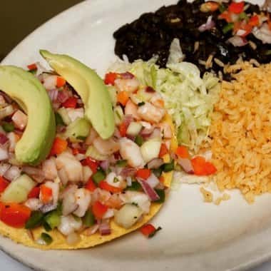 Ceviche Tostadas