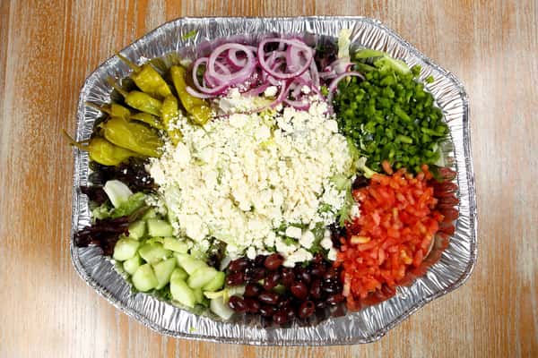 Family Style Greek Salad