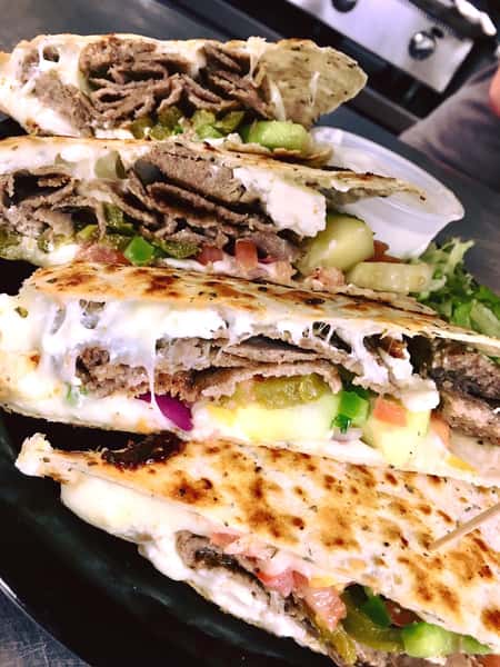 GREEK QUESADILLAS