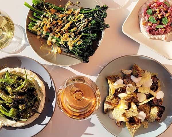 Variety of inspired entrees