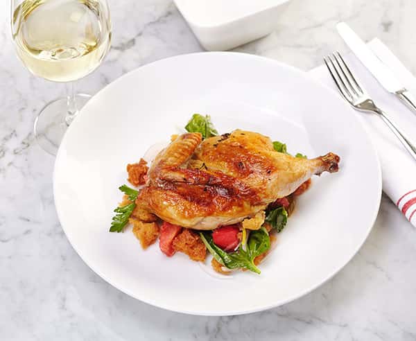 roasted chicken tomato bread salad