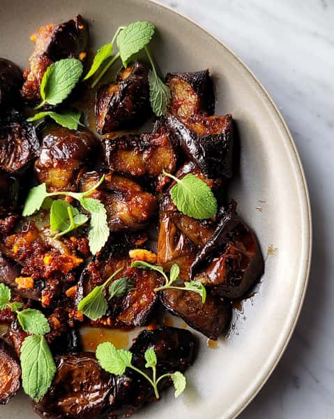 eggplant chili garlic crunch