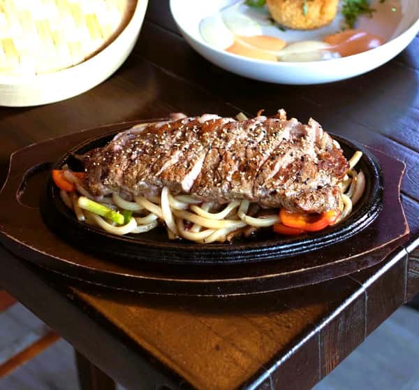Steak Yaki Udon-