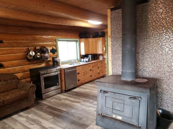 Kitchen and Woodstove