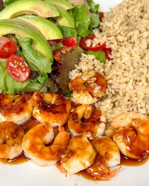 Shrimp Teriyaki Platter