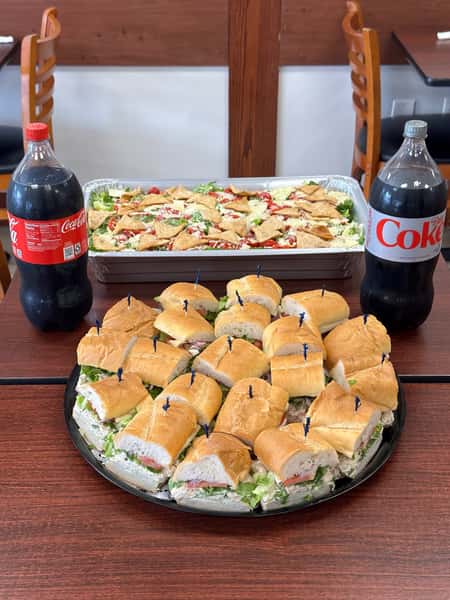 Cold Sandwich, Salad & Drink Combo
