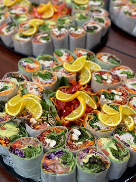 Wrap, Salad & Drink Combo