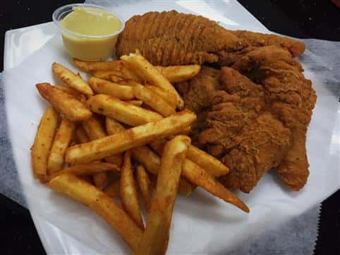 Chicken Fingers with Fries