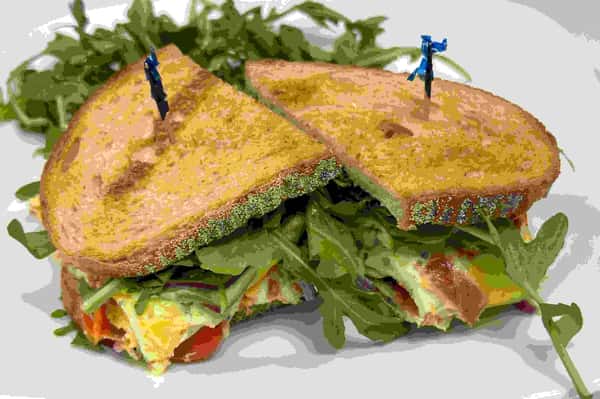 BLT Egg Explosion Sandwich