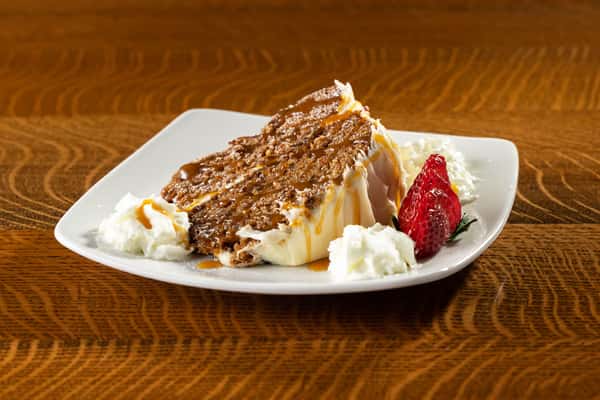 CARROT CAKE WITH CARAMEL
