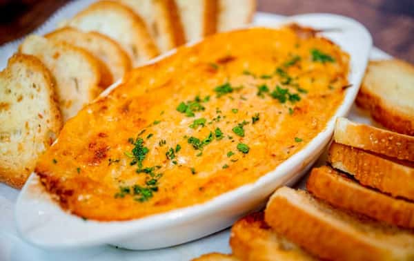 cheese spread with bread