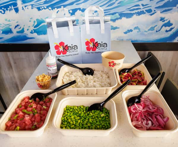 Poke Bar (Serves 10 People)