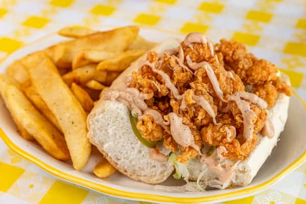 Mudbug Poboy Half