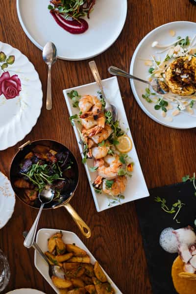 photo of food on table