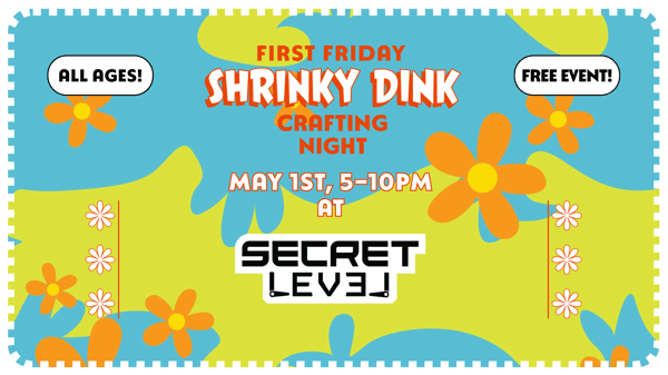 Shrinky Dink event flier