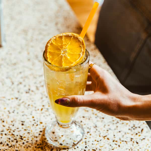 Pre Amp's Orange Oleo Soda