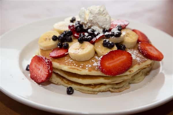 Red, White & Blue Pancakes