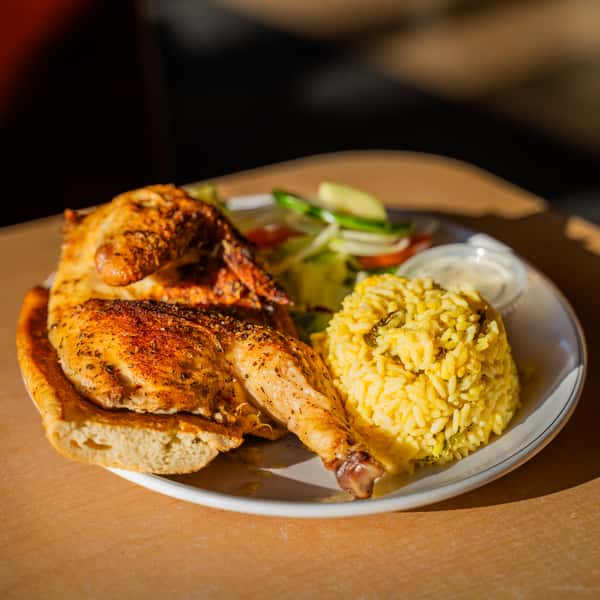 1/2 BBQ or Greek Chicken