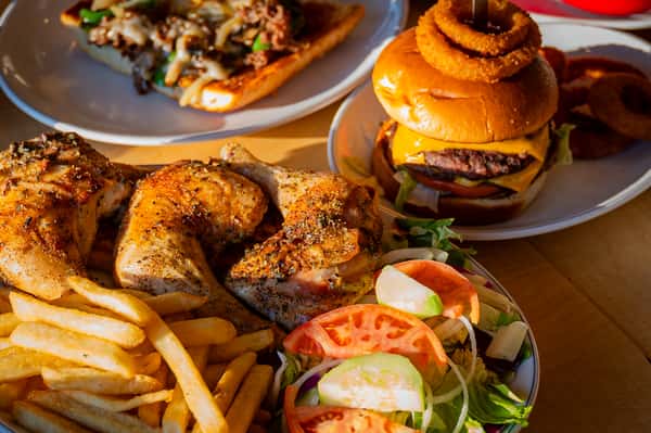 close up hero shot of food
