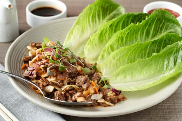 Korean Steak Lettuce Wraps