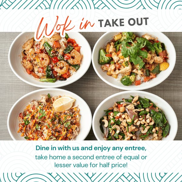 Wok In, Take Out Promotion