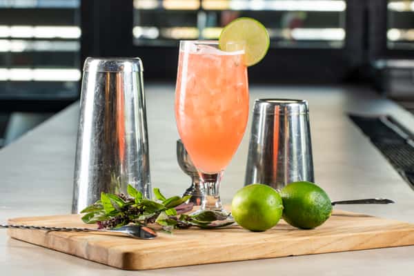 Strawberry-Basil Limeade