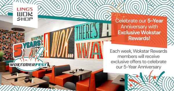 Woktoberfest: Ling's Wok Shop's 5-year anniversary