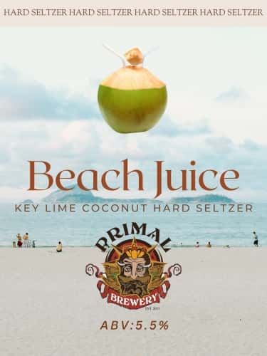 Beach Juice Coconut Seltzer