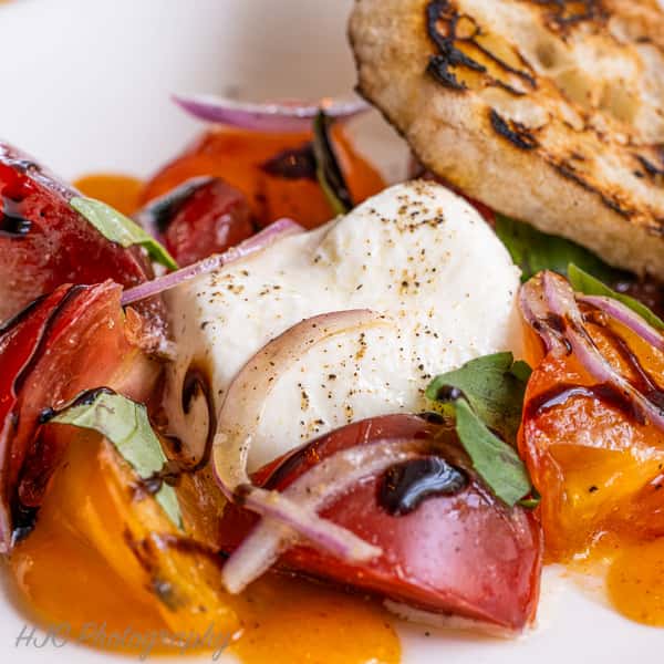 Heirloom Tomato and Burrata