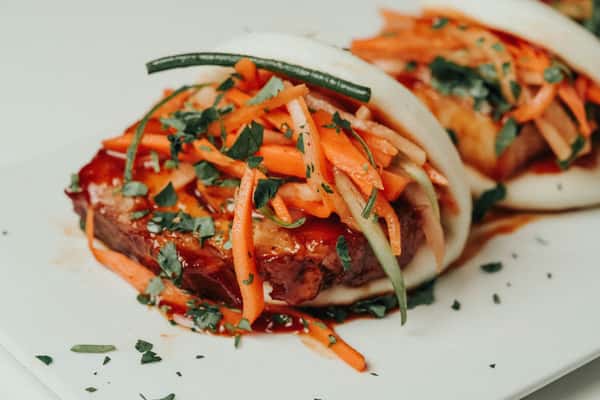 Korean Pork Belly Bao Buns