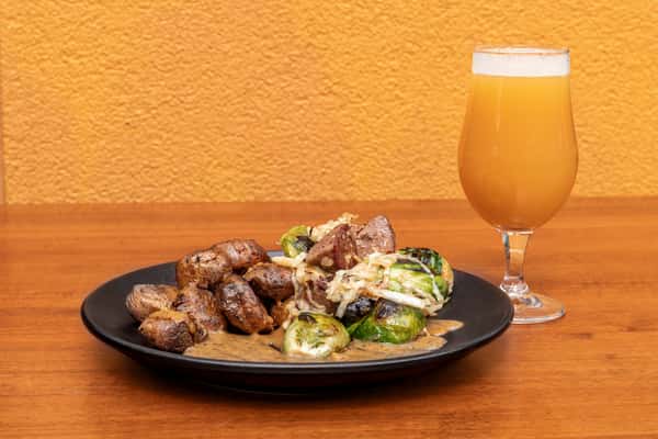 Beef Bratwurst Hash