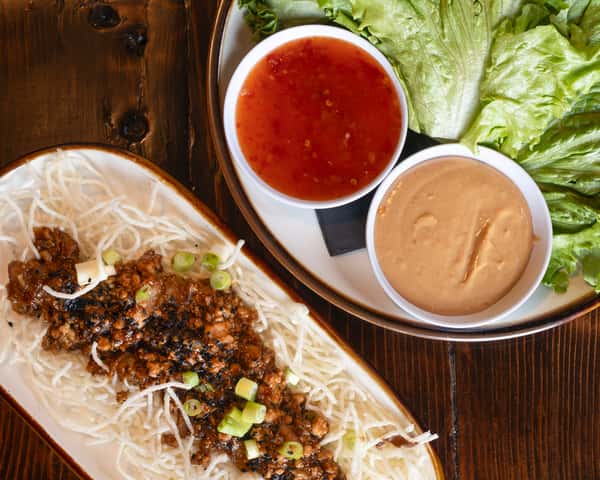 Thai Chicken Lettuce Wrap