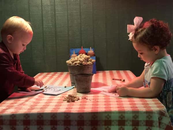 Kids at table