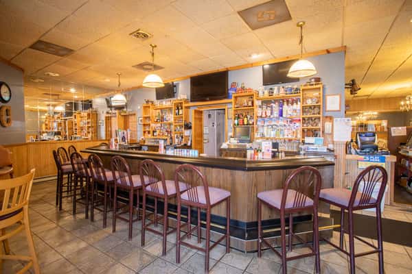 bar area