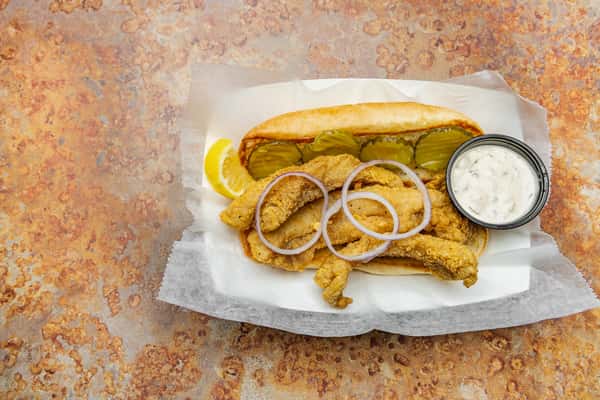 Catfish PoBoy Combo