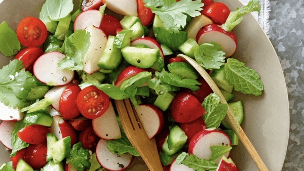 Green Salad with Vinaigrette